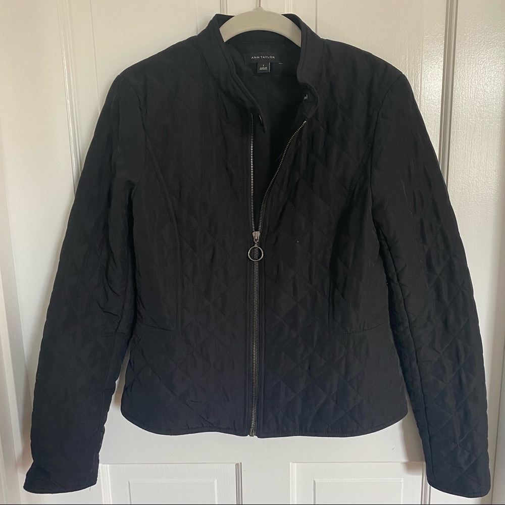 Ann Taylor quilted jacket